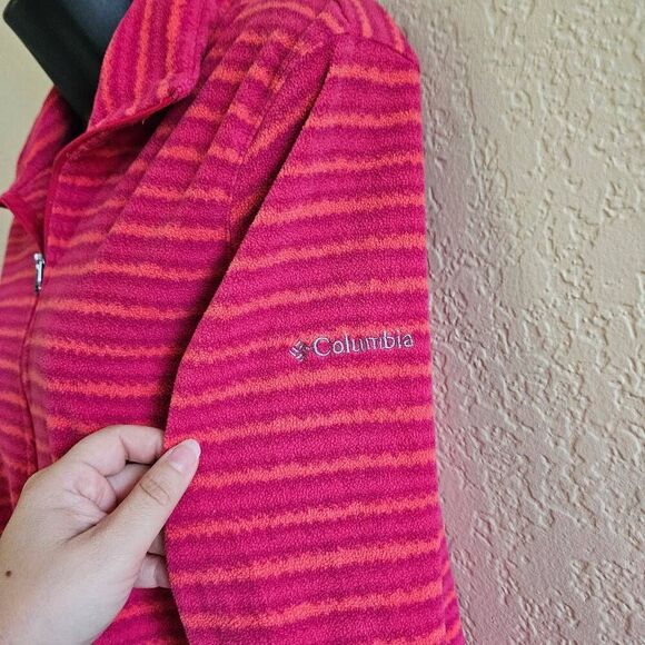 Columbia Striped Fleece Pullover - Picture 3 of 6
